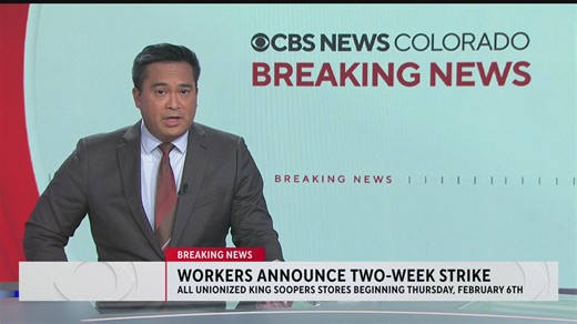 Unionized Colorado grocery store workers to begin two-week strike on Thursday