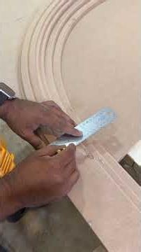 Custom MDF Wall Design | Interior Decoration Project