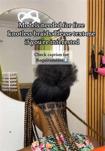 Models Needed for Free Knotless Braids in Ghana