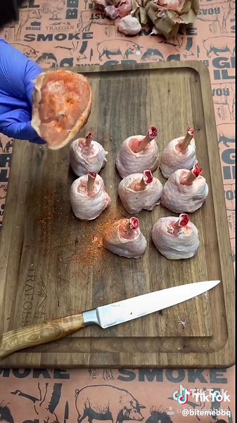 Delicious Chicken Lollipop BBQ Recipe on Traeger Grills