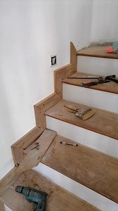 52K views · 275 reactions | ✨ Staircase Timber Skirting Work in...