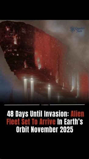 Quantum on Instagram: "🚨 48 Days Until Invasion: The Countdown Has Begun! 👽 Something massive is coming… and the world isn’t ready. In 48 days, an alien fleet is predicted to arrive in Earth’s orbit — changing everything we know about our place in the universe. 🌌 The question is — are they coming in peace or preparing for war? Humanity stands on the edge of its greatest mystery. The countdown has begun. ⏳ Stay tuned… because what happens next could redefine history. ⚡ #AlienInvasion #48DaysLe