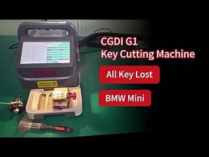 CGDI Godzilla G1 key cutting machine, what should we do if our lose all the keys?