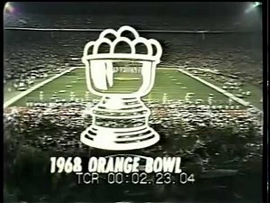 1968 Orange Bowl Oklahoma vs Tennessee No Huddle