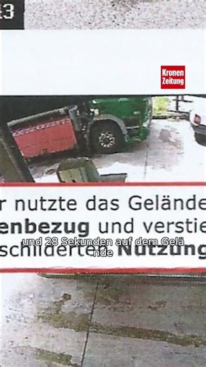 At this gas station, not refueling costs you 372 Euros