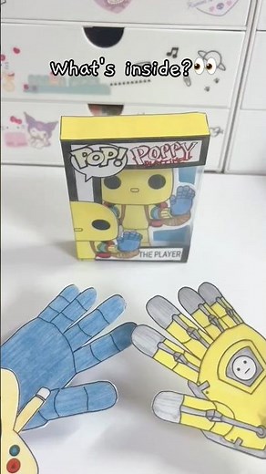Poppy Playtime 5 Funko Pop Surprise… What’s Inside? #papercraft #unboxing