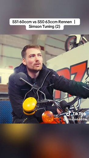 S51 60ccm vs S50 63ccm Rennen im Simson Tuning