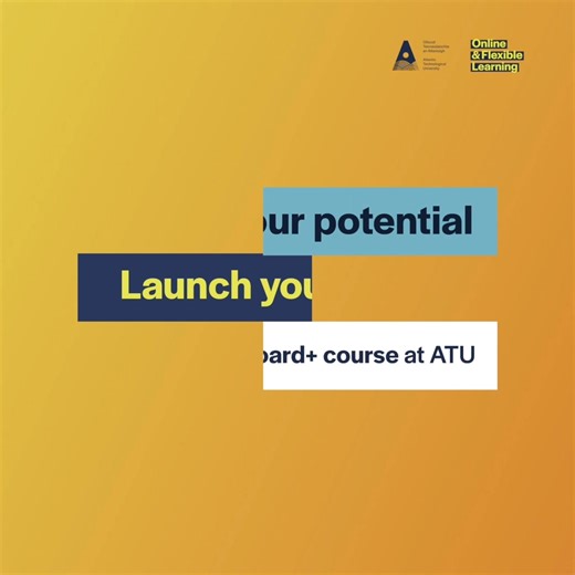 Eager to make more progress in your career? 🌟 Check out Atlantic Technological University's Springboard courses here https://www.atu.ie/study/springboard Learn more about ATU Galway City's Online and Flexible Learning programmes at #JobsExpoGalway. Speak directly with their admissions team on September 13th in the Galmont Hotel. Jobs Expo is brought to you by Recruit.ie Don't miss this chance! Register for your FREE TICKET here: https://tinyurl.com/2w2z6k3x ✔️ Explore new opportunities ✔️ Get p