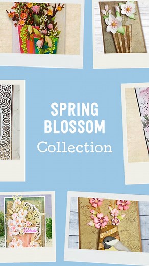 Do you find creating elegant, spring floral designs with a fresh twist challenging? Rediscover the joy of crafting with the Spring Blossom collection—an elegant floral collection designed to bring the beauty of spring into every project. Save 20% on the Spring Blossom Buy It All Bundle. Hurry Savings end May 14th #elizabethcraftdesigns #springblossoms #paperflowers | Elizabeth Craft Designs