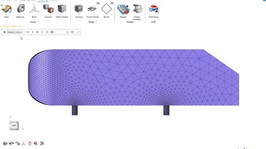汽车风洞仿真v2025 Par4-网格Morph和PhysicsAI预测