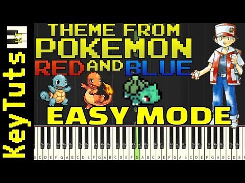 Learn to Play Theme from Pokemon Red and Blue - Easy Mode