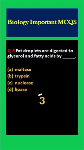 Digestive System || MCQS -6