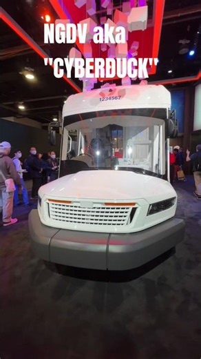 Meet the Cyberduck: USPS's New NGDV Postal Vehicle! #usps #ngdv #postaltruck #cyberduck