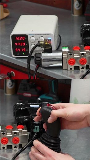 #kubota tractor loader 3rd function – electric joystick with proportional movements in action!