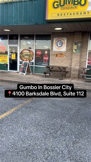 7.1K views · 70 reactions | It's Foodie Friday!!  Grab some delicious gumbo at these local spots in Bossier  | Be Bossier | Facebook