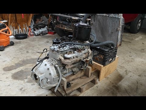 Dodge Plymouth 230 engine running
