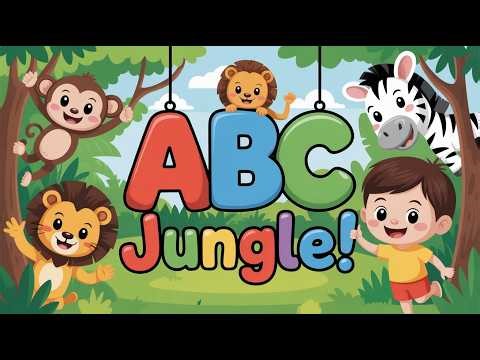Jungle Letter Hunt Song 🌴 Learn ABC with Animals | Fun Kids Rhymes