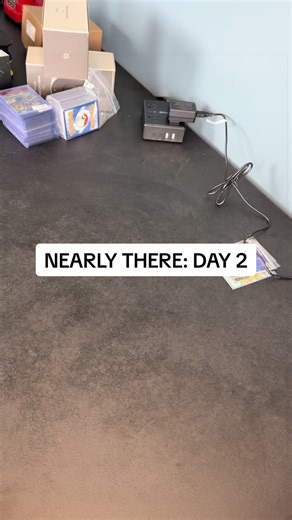 Day 2: The Pokémon card market is simple: Buy with margin. Put in the work. List everything. #pokemoncards #tcgcommunity #cardcollecting #pokemontcg #cardflipping