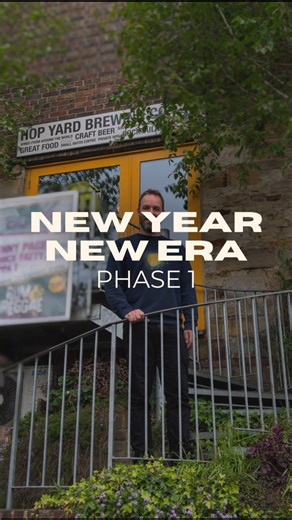 New Year, New Hop Yard Era✨ Phase one: losing the ‘Brewing Co’. 👆Adam gives you a little history on our logo & why we’ve decided to transition from ‘Hop Yard Brewing Co’ to just ‘Hop Yard’. We’ve been making lots of little updates (& some pretty big one’s🚽) over the past couples months.. keep your eyes peeled for more! | Hop Yard Brewing Co.