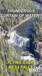 56K views · 1.1K reactions | Flying over Mesa Falls | Nate Eaton - Reporter | Facebook
