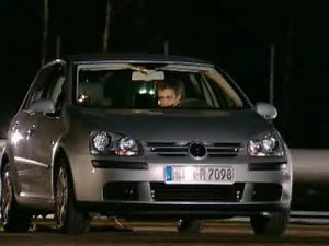 Car struck by lightning test