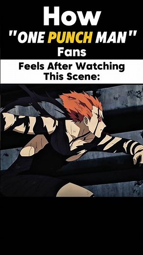 Finally An Animation Among PNGs | One Punch Man Season 3 Ep5 Meme #shorts