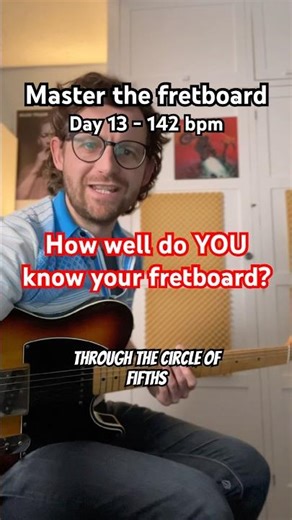 UNLOCK your guitar fretboard with this Circle of 5ths exercise & TUTORIAL