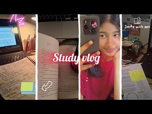 My First Study Vlog✨📚 | Productive Day in My College Life🎀 | BCA Student Life Vlog