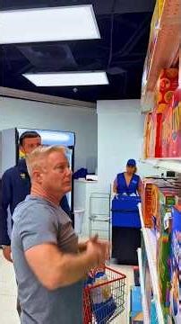 Rude man in the grocery store. #shorts#rude #grocery