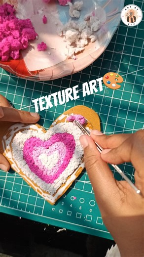 Let's Make Tissue Paper Texture Art 🎨 #diy #craft #textureart #shorts