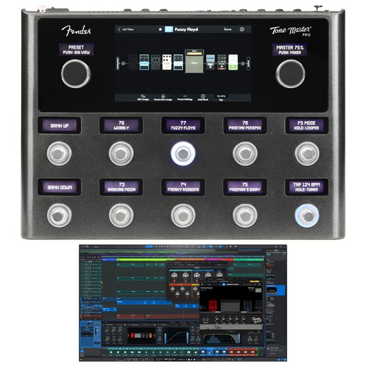 Fender Tone Master Pro Multi-effects Guitar Workstation with Fender Studio Pro