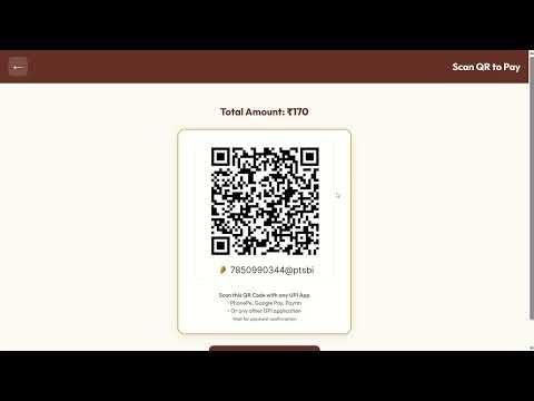 Surya Sweets Kiosk System | Web Development Project | Pregrad Internship