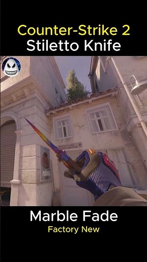 STILETTO KNIFE - Marble Fade - Factory New (FN)
