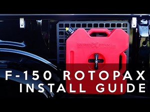 Rotopax Fuel Can Mounting in Ford F-150 - Install Guide