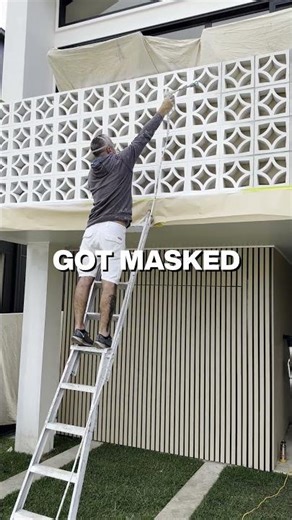 Transforming My Breezeblock Fence - East West Week 17 #build #architects #dreamhome #realestate