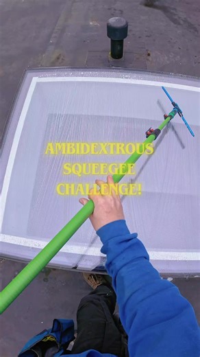 Ambidextrous Squeegee Challenge: Win a Prize!