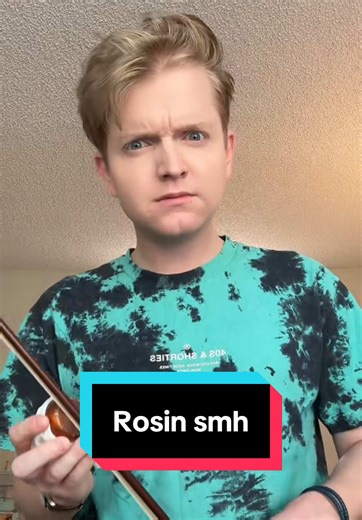 Rosin is sticky fyi 😂 sounds sticky! #violin #cello #cellotok #violintok