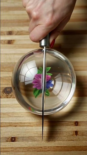 Crystal Flower Sphere Cut 🌸