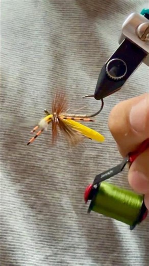 This hopper pattern catches everything- and it never sinks #flies #flytying #flyfishing