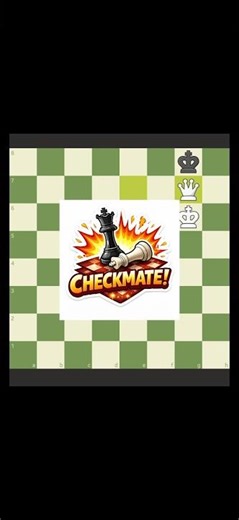 ⚠️ Beginner players 90% இந்த Queen checkmate தெரியாது!நீங்க அந்த 10%ல இருக்கீங்களா? 👀 #learnchess