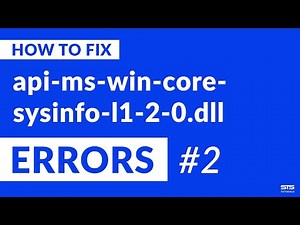 api-ms-win-core-sysinfo-l1-2-0.dll Missing Error on Windows | 2020 | Fix #2
