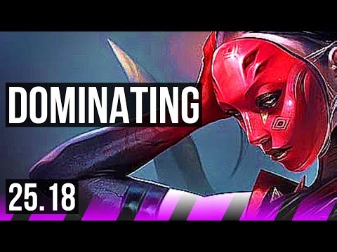 ELISE & Kai'Sa vs FIDDLESTICKS & Senna (SUP) | Dominating | KR Master | 25.18