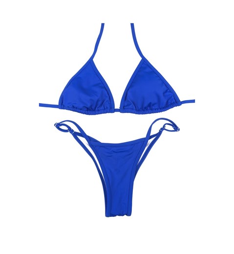 NPC Fit Model Bikini | Competition Stage Suit | Adjustable Bottoms Posing Bikini | Blue - Etsy