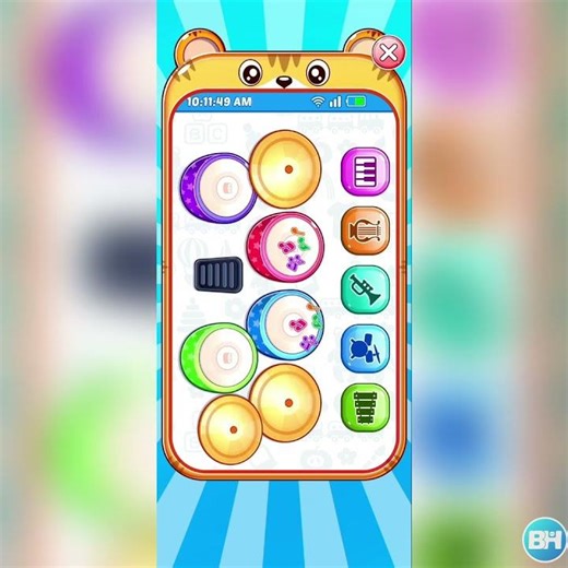 Music Game for Kids Play Instruments Baby Phone Game
