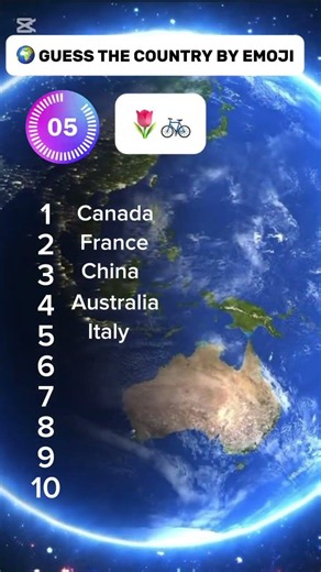 🌍 Guess The Country By Emoji 🤔 | Only Geniuses Get 10/10! 🔥