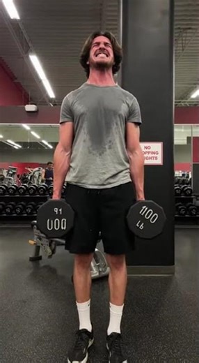 Farmer's Walk 💀 ego lift gone wrong — poster says it all