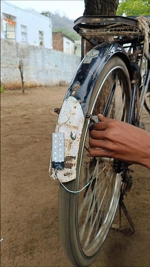 Cycle Indicator light •Dc motor |Cycle light making without Battery #freeenergy #viral