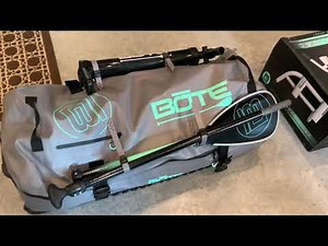 Review of the Bote Rackham Aero inflatable paddleboard and paddling on the Rainbow River