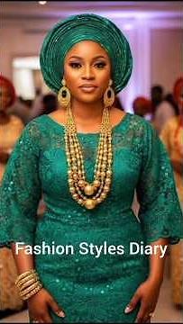 Latest Nigerian Lace Styles That Instantly Upgrade Your Look ✨ #shorts