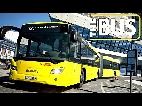 THE BUS: Travel through Berlin with a Scania on the TXL line! - Review | BUS SIMULATOR